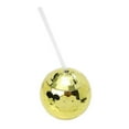 thumbnail image 1 of Transemion ABS Girl Straw Plastic Water Cup Unique Disco Ball Cup For Girls And 360 ° Rotation Does Not Leak golden, 1 of 6