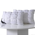 thumbnail image 5 of AFGFUF 2-Pack Standard Size Twisted Bed Pillows, 20" x 16.5" Soft Plush Down Alternative, White, 5 of 7