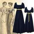 thumbnail image 3 of Regency Dresses, Vintage Dress For Parties, Weddings And GalaGift, 3 of 4