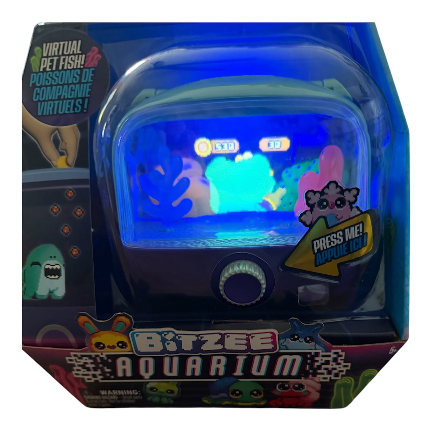 Bitzee Aquarium Virtual Pet Fish, trending interactive toy