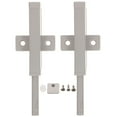 thumbnail image 4 of IDEANATEGRATE Cabinet Closer Latch 2Sets 14x5cm Dark Grey Push To Open Latch For Home Use Abs Plastic, 4 of 8