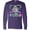 Purple, variant on Inktastic Cocoa Beach Florida Cute Swimming Manatee Long Sleeve T-Shirt