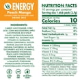 thumbnail image 3 of (12 pack) V8 Energy Peach Mango Energy Drink Powder, .10 oz Packet (10 Count), 3 of 14