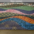 thumbnail image 6 of Ambesonne East Place Mats Set of 4, Flowers Floral Pattern, Standard Size, Multicolor, 6 of 6