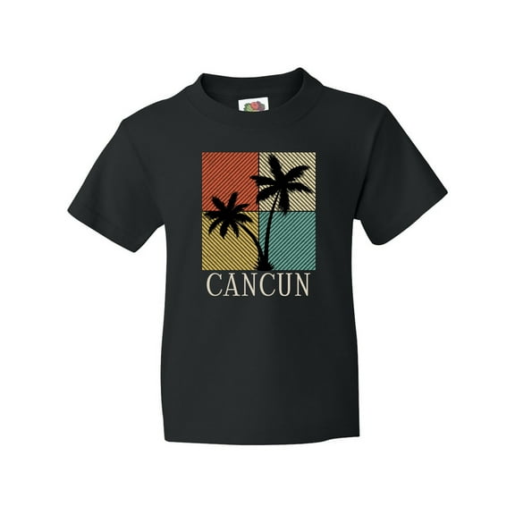 Inktastic Cancun Mexico Beach Vacation Youth T-Shirt