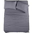 thumbnail image 1 of Soft Brushed Microfiber Sheet Set - 4 Pieces Full Bedding - Fade Resistant, 1 of 5