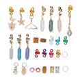 thumbnail image 1 of Hair Braid Rings,129pcs Dreadlocks Hair Rings Dreadlocks Jewelry Dreadlock Accessories Proven Performance, 1 of 14