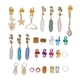 thumbnail image 2 of 129 Uds anillos para el pelo de rastas, aleación de formas exquisitas, puños para trenzado de pelo, bobinas de joyería para el cabello con caja de almacenamiento, 2 of 8