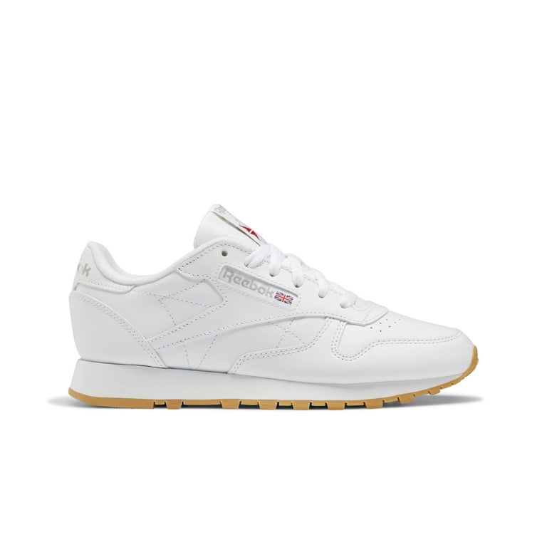 Reebok Classic Leather 100008495 Sneakers Women s White Low Top Lace Up NR7090 8.5 Walmart