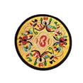 thumbnail image 4 of Advancent Posavasos para bebidas, tapete étnico para taza de té, almohadilla bordada, almohadillas aislantes, decoración de para amigos, Amarillo 10piezas, 4 of 6