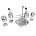 thumbnail image 4 of Juego de 4 recipientes para condimentos de acero inoxidable 304 para cocina., 4 of 14
