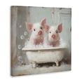 thumbnail image 2 of Stupell Industries Rustic Lodge Piglet Bubble Bath Canvas Art, 17 x 17, by Tina LeCour, 2 of 8