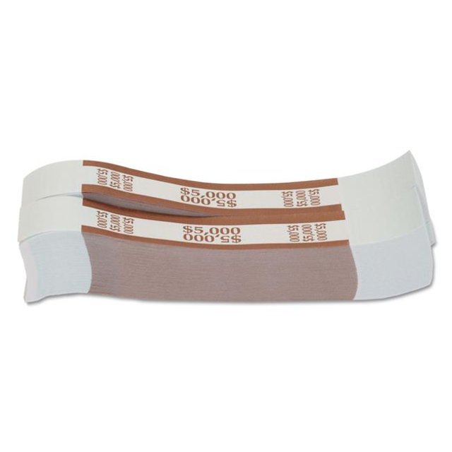 Pap CTX405000 Bracelet de Billets de 5000 Dollars, Marron