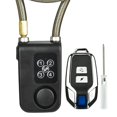 thumbnail image 1 of MesaSe Y787R Wireless Remote Control Alarm Lock Electric  Motorcycle Code Steel Cable Chain Lock  Chain Lock Electric Chain Lock, 1 of 8