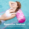 thumbnail image 3 of Hamaca con hojas tropicales Pool Floats Sloosh para adultos, 4 paquetes, 3 of 8