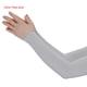 thumbnail image 2 of Greeniant 1 par de calentadores de mangas de brazo, manga deportiva, protección solar UV, cubierta de mano, calentador de refrigeración, correr, pescar, Ciclismo Gris Greeniant OD001589-03, 2 of 6