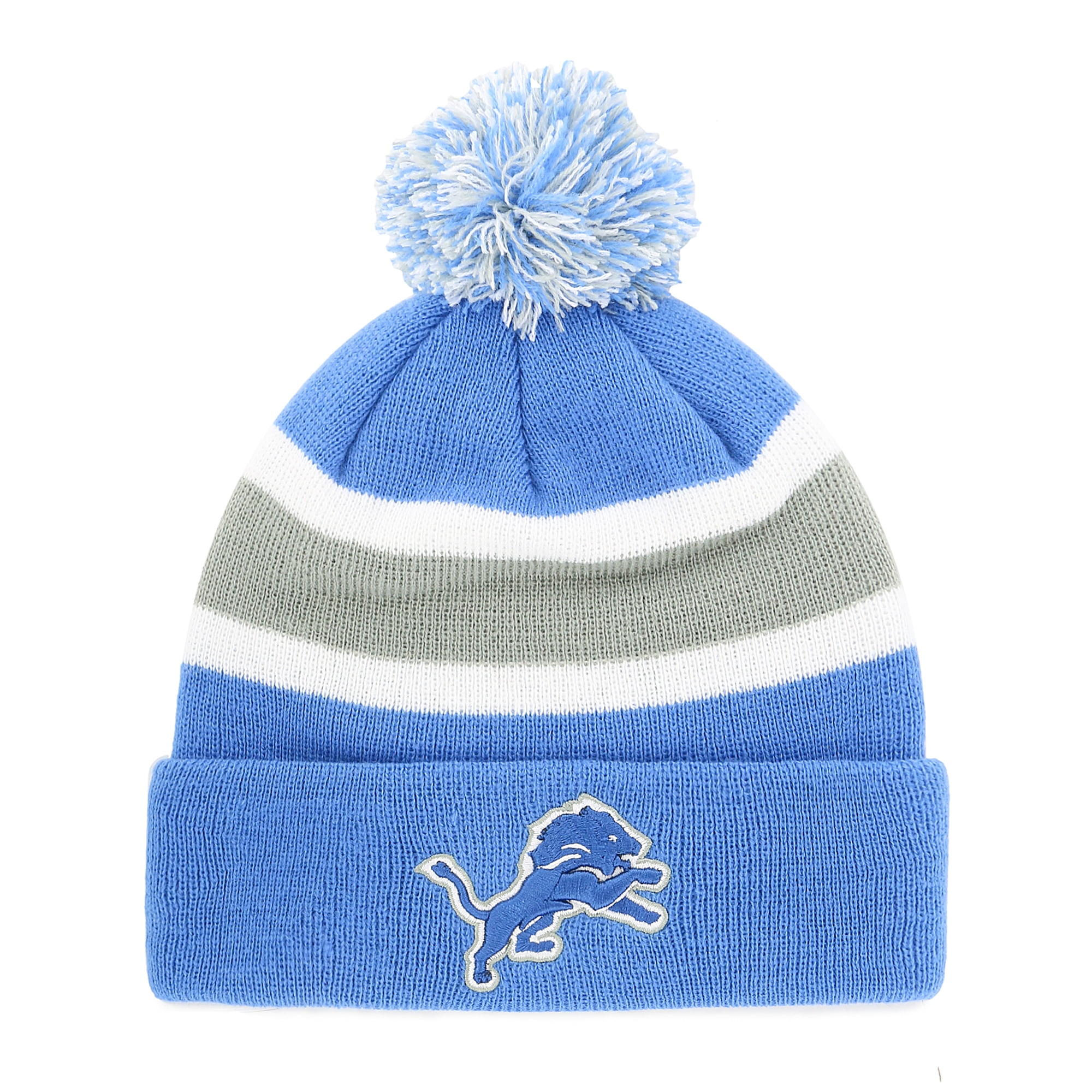 NFL Detroit Lions Breakaway Knit Beanie with Pom by Fan Favorite
