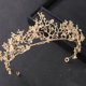 thumbnail image 3 of Delicada tiara de boda con incrustaciones de diamantes de imitación, corona antigua, joyería para la cabeza, 3 of 6