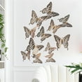 thumbnail image 2 of Vaidha 12PCS Metal Texture Hollow Wall Sticker, 2 of 6