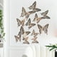 thumbnail image 2 of Pegatinas de Pared Huecas de Metal Texturado 12 Piezas onlyliua Promoción de Temporada, 2 of 6