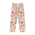 thumbnail image 2 of Vsdgher Breakfast Print Mens Pajama Pants Sleep & Lounge Pants, PJ Bottoms With elastic waistb and Pockets, 2 of 5