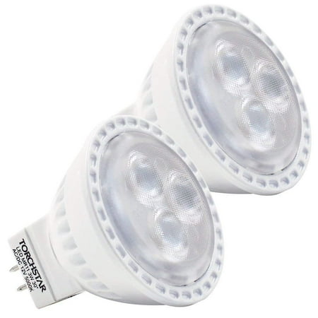 12v Ac 3w Bulb - TORCHSTAR 2 Pack MR11 GU4 Bulbs, 12V 3W Bulbs for Home, 5000K Daylight