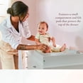thumbnail image 4 of Little Seeds Double Topper for Infant Diaper Changing Table, Bottle Green, 4 of 11