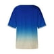 thumbnail image 4 of Camiseta de Manga Corta con Cuello en V de Primavera en Verano, 2025 Suelto Cómodo Poliéster Superior, 4 of 8