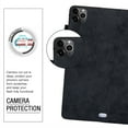 thumbnail image 6 of Dteck Case for Apple iPad Pro 11 2nd Generation (2020 Released) 11-inch,Magnetic Leather+Rubber Card Holder Wallet Automatic wake/sleep Cover Kickstand Shockproof Protective Cover,Black, 6 of 6