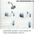 thumbnail image 5 of Bath Bliss 2 Way Convertible Shower Caddy in White, 5 of 11