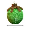 thumbnail image 2 of 3PCS Tabletop Christmas Ornaments with LED Lights, Battery Operated Globe Ball Lamps, Warm White Light Up Ball Decor for Xmas Home Party Centerpiece and Mantel Displays, 2 of 8