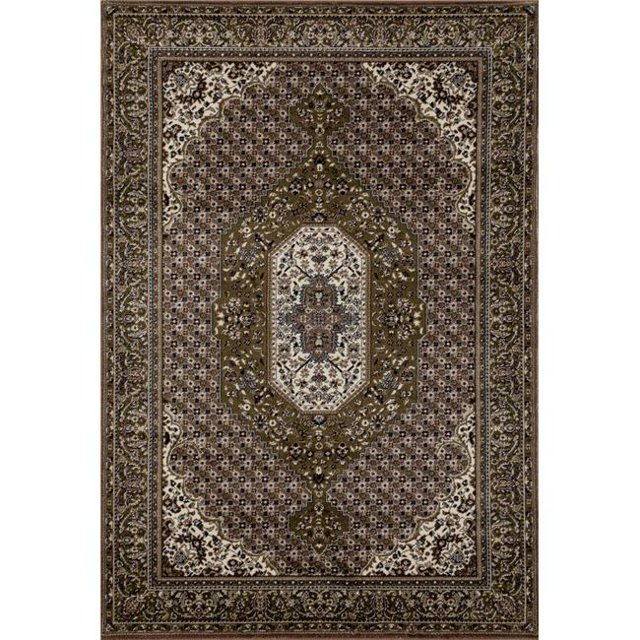 Art Carpet 21391 2 x 3 ft. Arbor Collection Downton Woven Area Rug, Brown