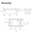 thumbnail image 2 of Musiclily Pro 9-Volt Battery Box Case Holder Compartment for Active Guitar Bass, Black, 2 of 5