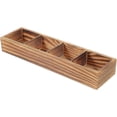 thumbnail image 1 of Wooden Tea Bag Box with Compartments Coffee Bag Holder Countertop Storage Container, 1 of 4
