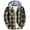 Multicolor, variant on TMOYZQ Men's Hooded Plaid Shirt Lightweight Flannel Shirt Jacket Long Sleeve Button Down Fall Casual Shirt with Pockets (Available in Big & Tall)