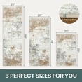 thumbnail image 4 of KUETH Kitchen Mats for Floor,Sets of 3 Non Slip Washable Abstract Kitchen Rugs 20"x32"+20"x48"+20"x59", Kitchen Runner Rug with Waterproof for Hallway, Laundry, Bathroon and Bedroom, 4 of 8