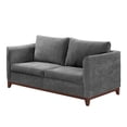thumbnail image 2 of Sala 2-2 Oslo Trinity ( 2 piezas Love Seat ) Gris Oscuro Para Sala, 2 of 9