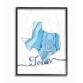 thumbnail image 2 of Stupell Industries Texas Agate Blue US State Design Framed Wall Art by Ziwei Li, 2 of 5