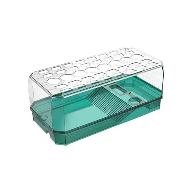 Turtle breeding box with lid sun drying table home landscaping
