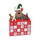 thumbnail image 3 of Caja de calendario de madera Patrón de reno con cajones de almacenamiento para adornos de mesa de Navidad para el hogar Macarena Calendario de adviento, 3 of 7