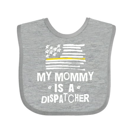 

Inktastic Emergency Dispatcher Mommy Gift Baby Boy or Baby Girl Bib