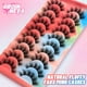 thumbnail image 2 of Pestañas 5/10 pares 3D Mink Lashes Fluffy Soft Wispy Volume Natural long E-girls Pestañas postizas Pestañas reutilizables Maquillaje de pestañas Tan Jianjun unisex, 2 of 2
