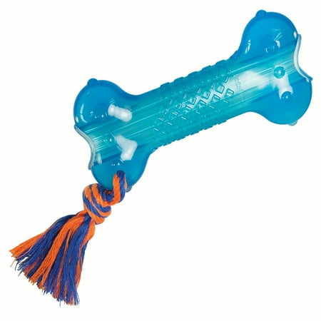 Play Rubber Bone Toy - Orka Bone Rubber Chew and Fetch Toy for Dogs, Dog Chew Toy by Petstages