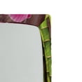 thumbnail image 2 of Ambesonne Orchid Fitted Sheet, Modern Boho Stone Flower Art, Twin XL Size, Umber Green Pink, 2 of 2