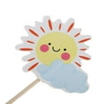 thumbnail image 3 of 24/set Animal Rabbit Flower Cake Cupcake Topper Pick Kids Birthday Decor, 3 of 8