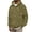 Army Green, variant on Men's Leopard Print Hoodies Oversized Cheetah Sweatshirts Vintage Casual Long Sleeve Pullover With Pockets