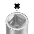 thumbnail image 3 of Uxcell 3/4 Inch Square Drive 12 Point 17mm Standard Impact Socket Alloy Steel, 3 of 5