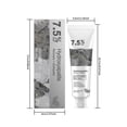 thumbnail image 3 of Pasta de dientes con hidroxiapatita, pasta de dientes con hidroxiapatita para una protección avanzada del esmalte, fórmula suave y eficaz, aliento fresco, sabor a menta fresca (4,23 oz) (1), 3 of 9
