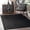 Black, variant on Indian Handmade Braided Natural Farmhouse Jute Area Rugs , Home Décor Rugs Size 8 x 14 Feet