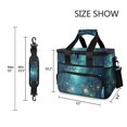 thumbnail image 3 of FORMRS Insulated Cooler Bag 24 Cans Capacity Soft Leakproof Lunch Box with Side Pockets, Magical Forest Glowing Lights, 3 of 7